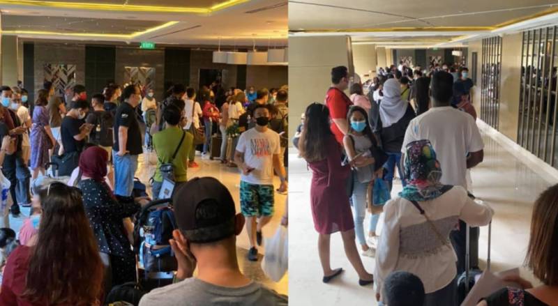 網友吐槽:人太多了!烏節路這個酒店失誤,白白等了4個小時