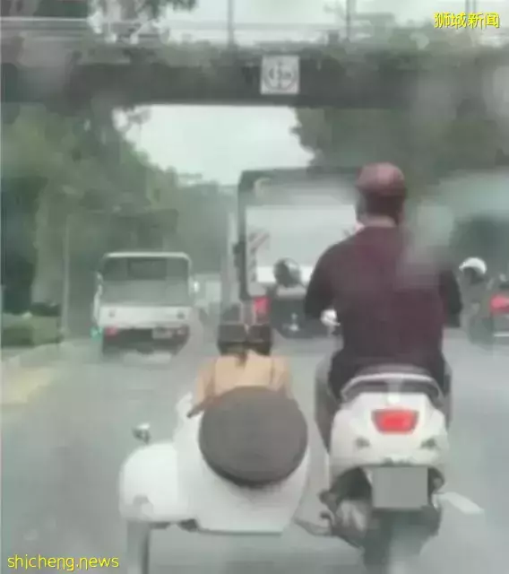 新加坡情侣开三蹦子上演湿身大戏!网友:酸了!想起了女神赫本