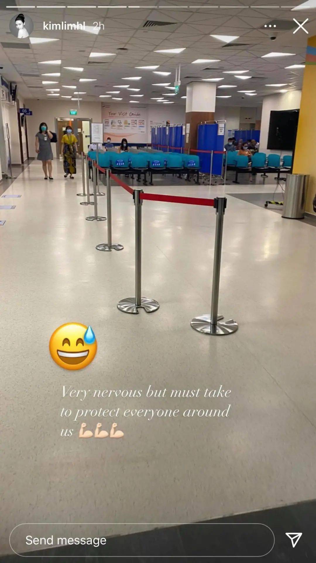 股票大王林荣福的亿万千金林慧俐，分享了自己接种疫苗的过程