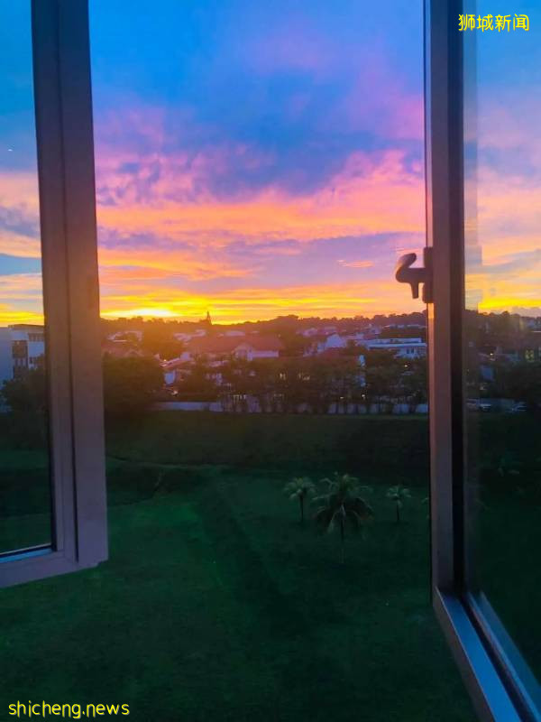 刷屏!新加坡昨天出现绝美彩虹,副总理也忍不住转发!