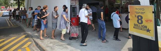 2700万头奖没人中 狮城多多二奖 10字迷各袋300万