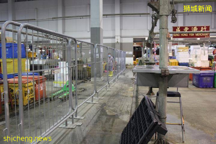 下周重開防疫措施將加強 裕廊漁港批發市場分區禁互動