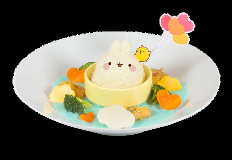 韩国可爱胖兔子Molang来新加坡啦!空降快闪咖啡厅简直萌翻了