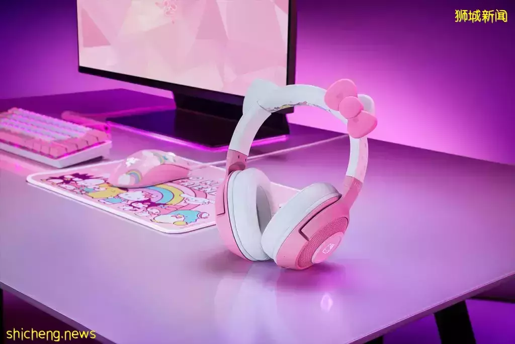 电玩粉丝必拥有!Razer推出凯蒂猫游戏椅与配件💗可爱程度狂飙,玩游戏时更加有动力