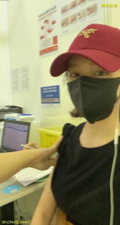 徐若瑄直播打疫苗!在新加坡打輝瑞疫苗,第二針可提前預約