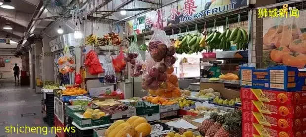 金文泰中心逾40年曆史巴刹 水果攤位六攤關剩一攤