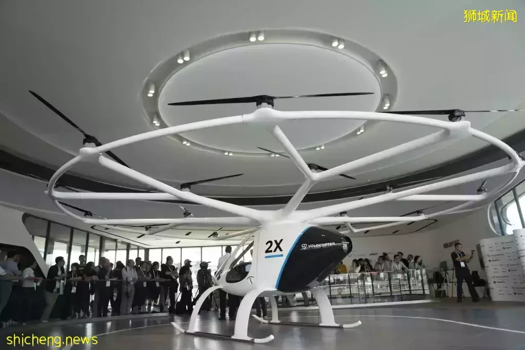 未来交通工具—空中德士✈️🚗 2024年圣淘沙与滨海湾率先启动载客服务