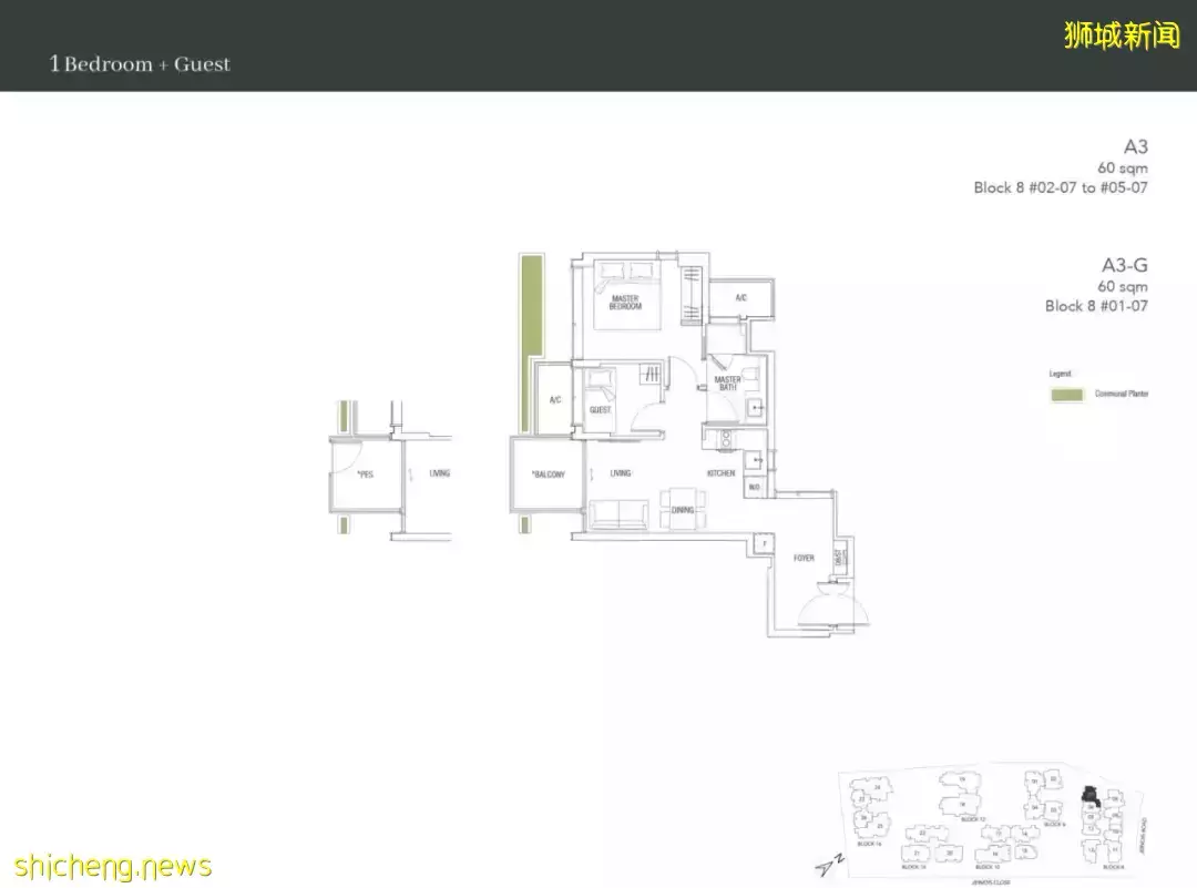 新加坡又出全景观公寓,示范了真正的花园式小区
