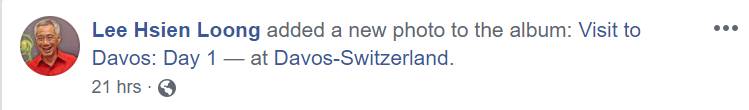 李显龙总理的最新游客照刷屏了，大家纷纷点赞