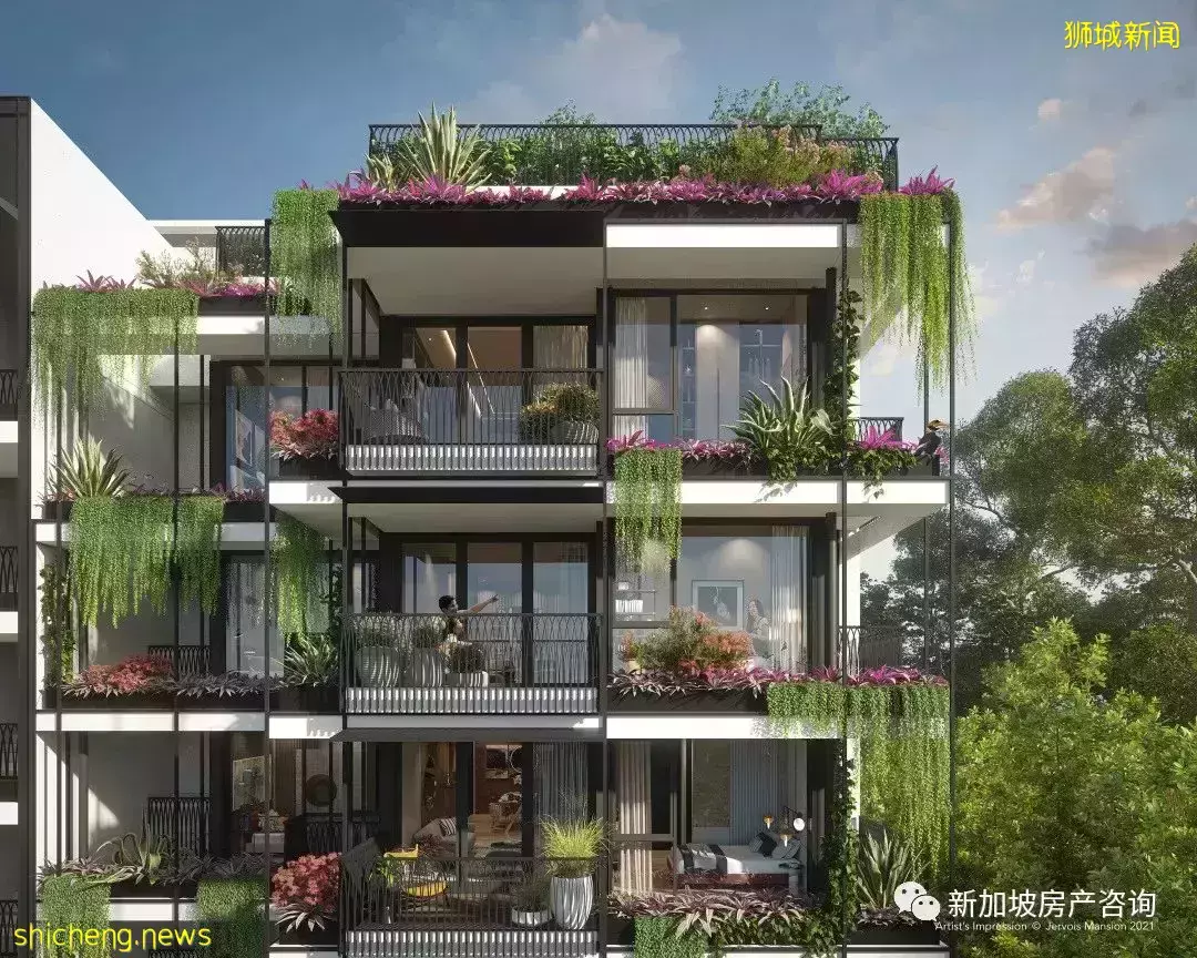【新加坡房産】使館區平價花園洋房式公寓開盤首日一搶而光 — Jervios Mansion 卓苑