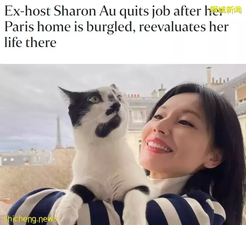 华人女星哭诉：我的家被歹徒洗劫一空！新加坡这么安全，他们还是走了