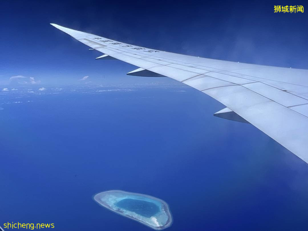 在廣州飛往新加坡的航班上，我發現了不一樣的風景