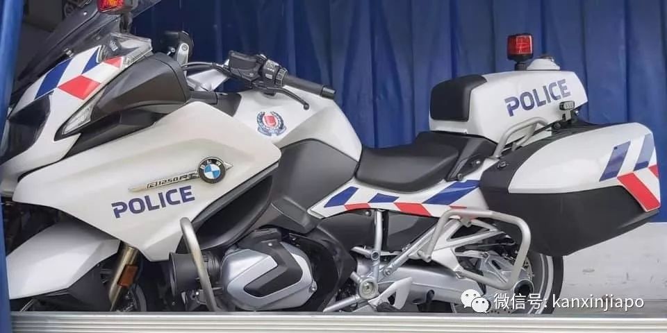 新加坡警方统一换豪华宝马摩托，每辆价值58000新币