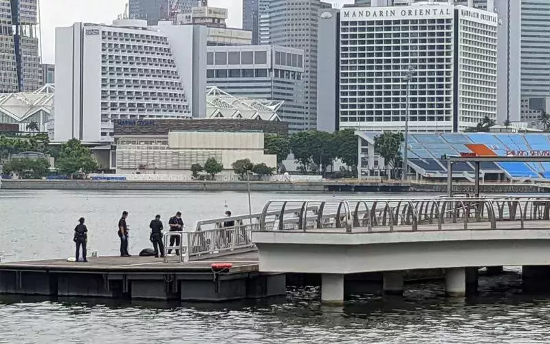 男子溺水亡 滨海湾浮动舞台附近昨早发现浮尸