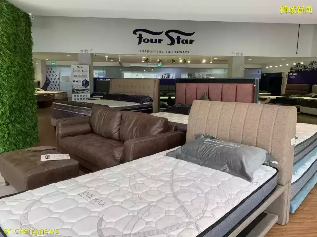 裝修清倉大甩賣！ Four Star旗艦店全場床品、沙發折扣高達80%💥 五星級酒店同款枕頭、抱枕僅售S$9.90