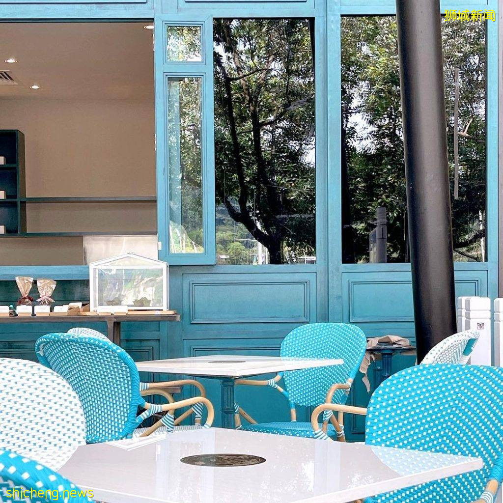 高级感满满！圣淘沙海边的艺术气息蓝色甜品店 