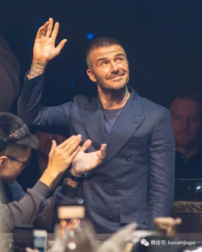 “万人迷”贝克汉姆又来新加坡啦,还到这里打了卡