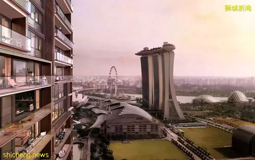 【现房促销】新加坡CBD黄金地段!670平海景楼阁Marina One滨海盛景豪苑发展商“放价”促销