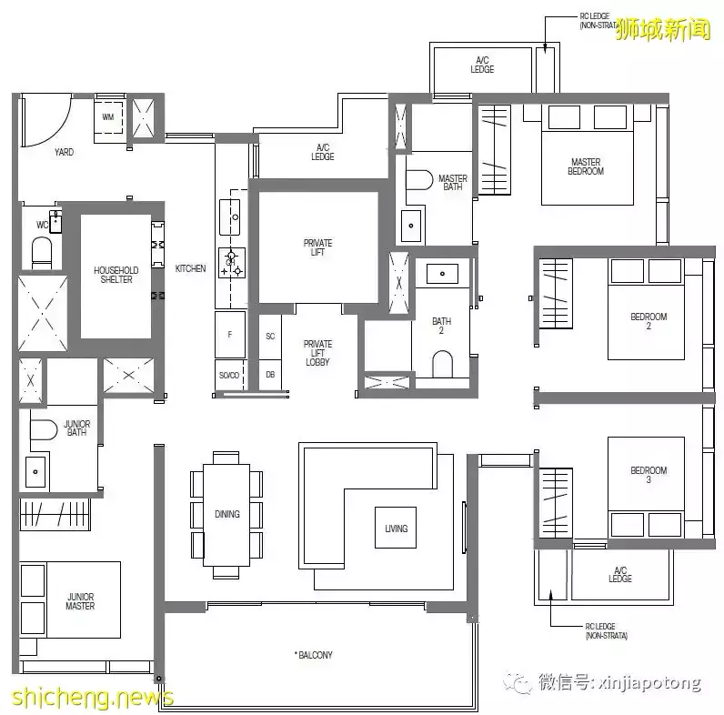 武吉士區爆款豪宅 名彙庭院,好地段,高顔值,稀缺綜合項目,優惠活動中,節省11至14萬新幣