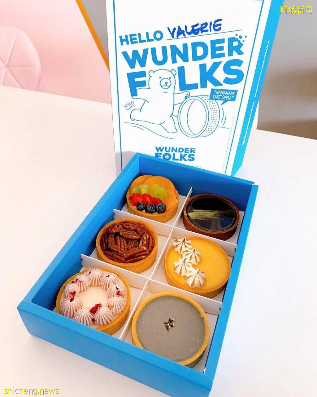 甜食控必吃的Wunderfolks手工挞!挞皮松香酥脆、馅料口感丝滑✨新店在Joo Chiat Road📌