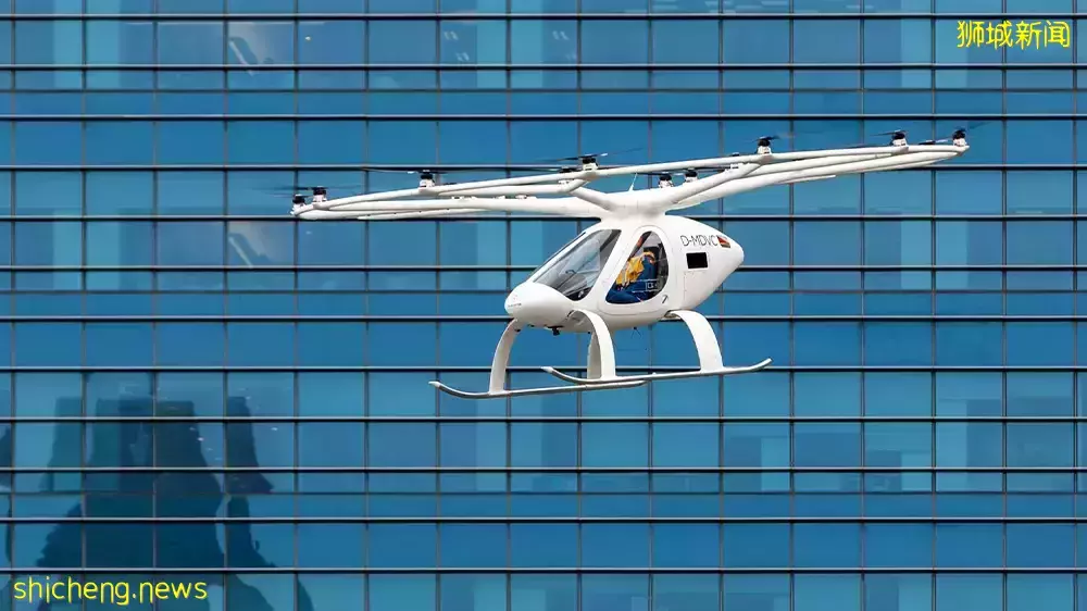 未来交通工具—空中德士✈️🚗 2024年圣淘沙与滨海湾率先启动载客服务