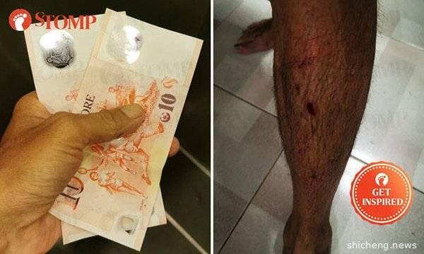 ◤新国延长CCB◢雨中滑倒摔烂蛋糕 送餐员没被骂 还获小费