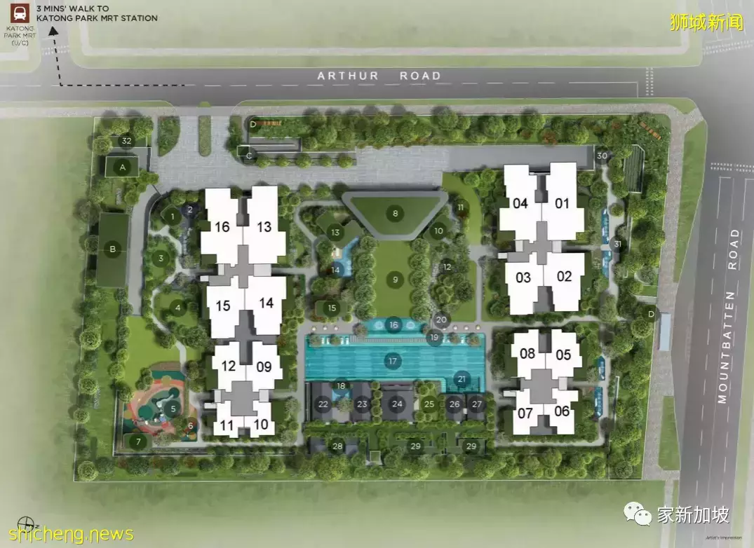 东海岸超宜居高档住宅项目:丽福苑LIV@MB