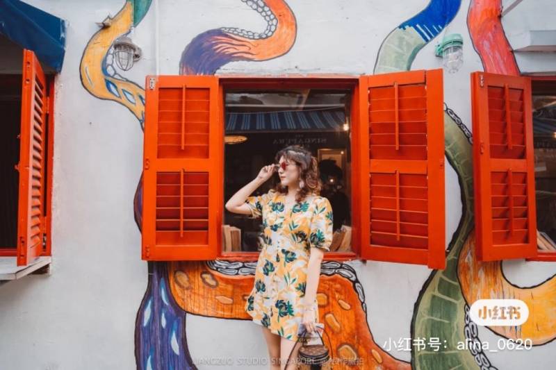 玩转小红点!新加坡壁画合集,穿梭繁华街道 打卡文艺小巷