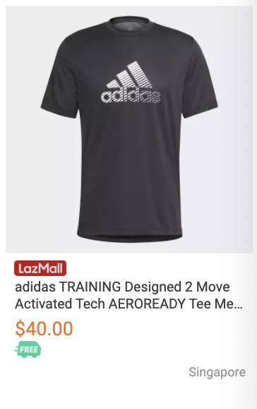 Adidas Lazada旗艦店閃促活動,全場5折+買3件額外75折!僅限3月27日一天