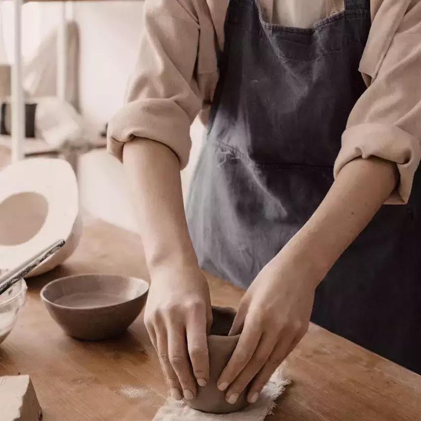 Am Addicted陶艺课买一送一，限时优惠到1月31日！结合韩式素食Cafe，下课后来探店😋 