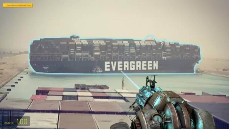 中国巨型货轮在苏伊士运河搁浅,或直接导致新加坡物价上涨