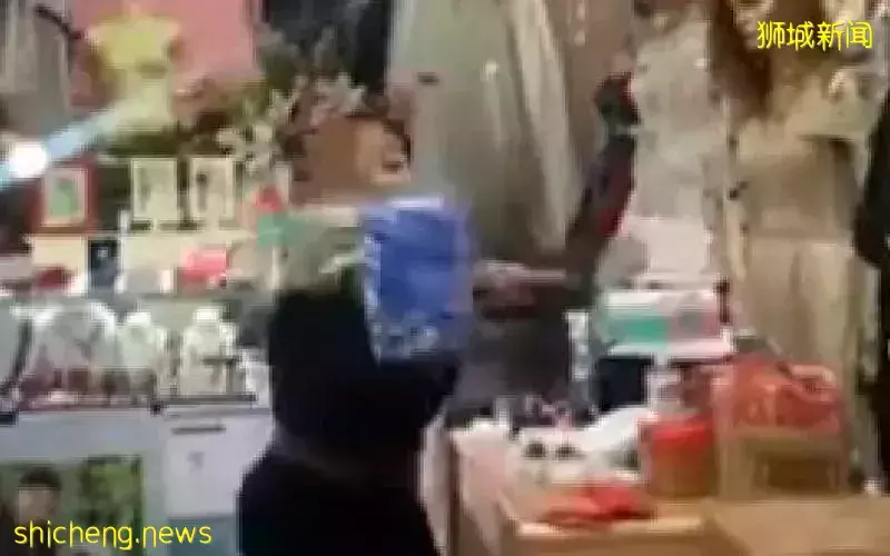 缅甸女与同乡商场内起冲突