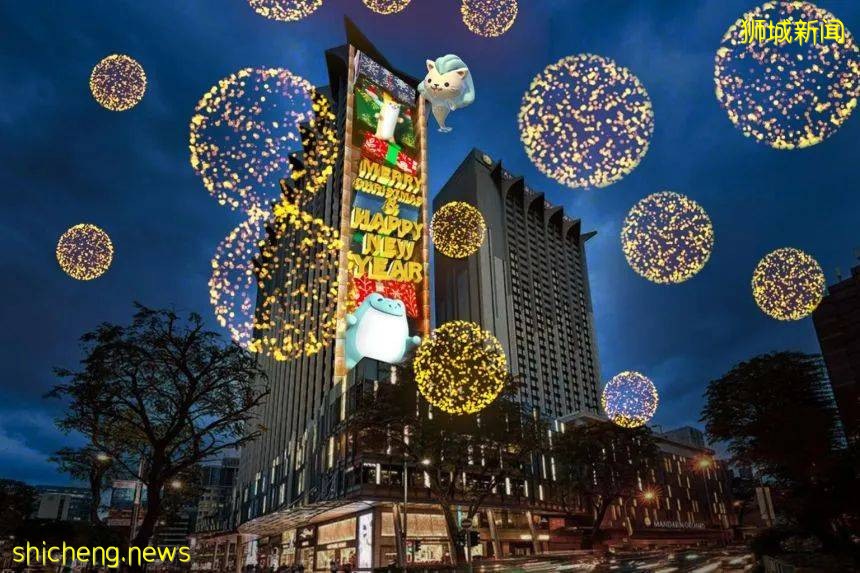 新加坡乌节路圣诞季亮灯将于11月13日举行，“花开圣诞”缤纷绽放