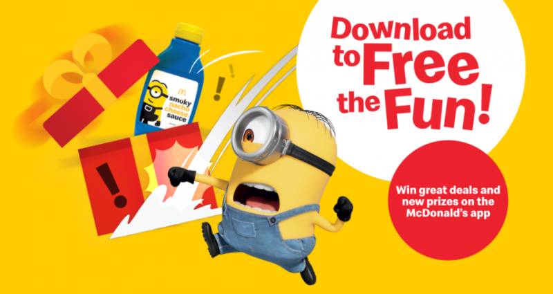 9月24至27日,在麦当劳消费$0.8元起就可以免费得到一个Frappe!你只需要这样做