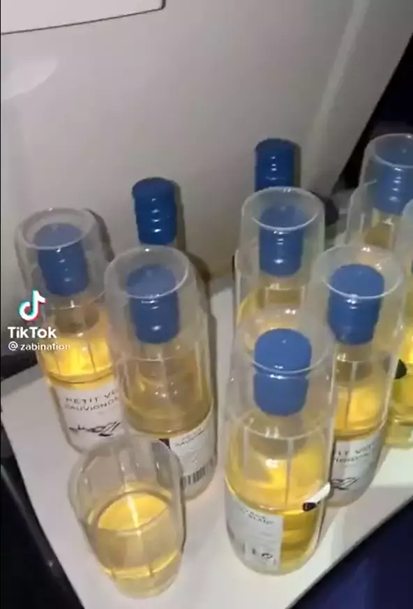 酷航空姐和洋人在飞机上大开派对？上身赤裸、不戴口罩还喝酒