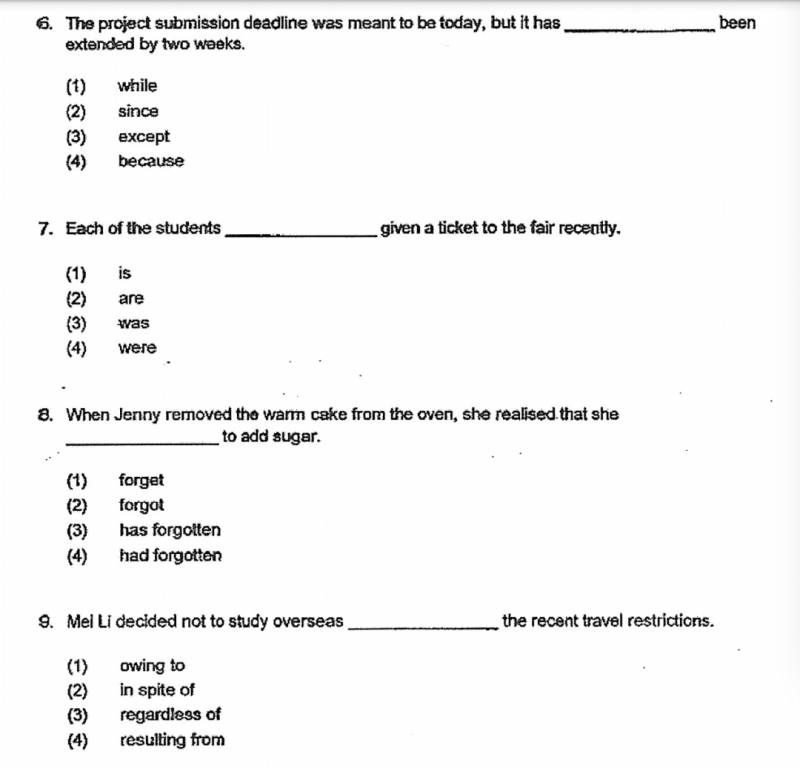 新加坡的小学生原来这么难?深扒小学试卷有多烧脑