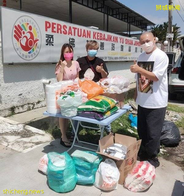 姚彣隆送暖助幼老 陈泓宇：勇敢活下来