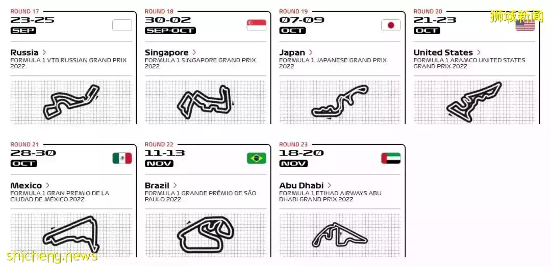 新加坡将在今年10月复办F1世界一级方程式赛车分站赛!再续约7年至2028年