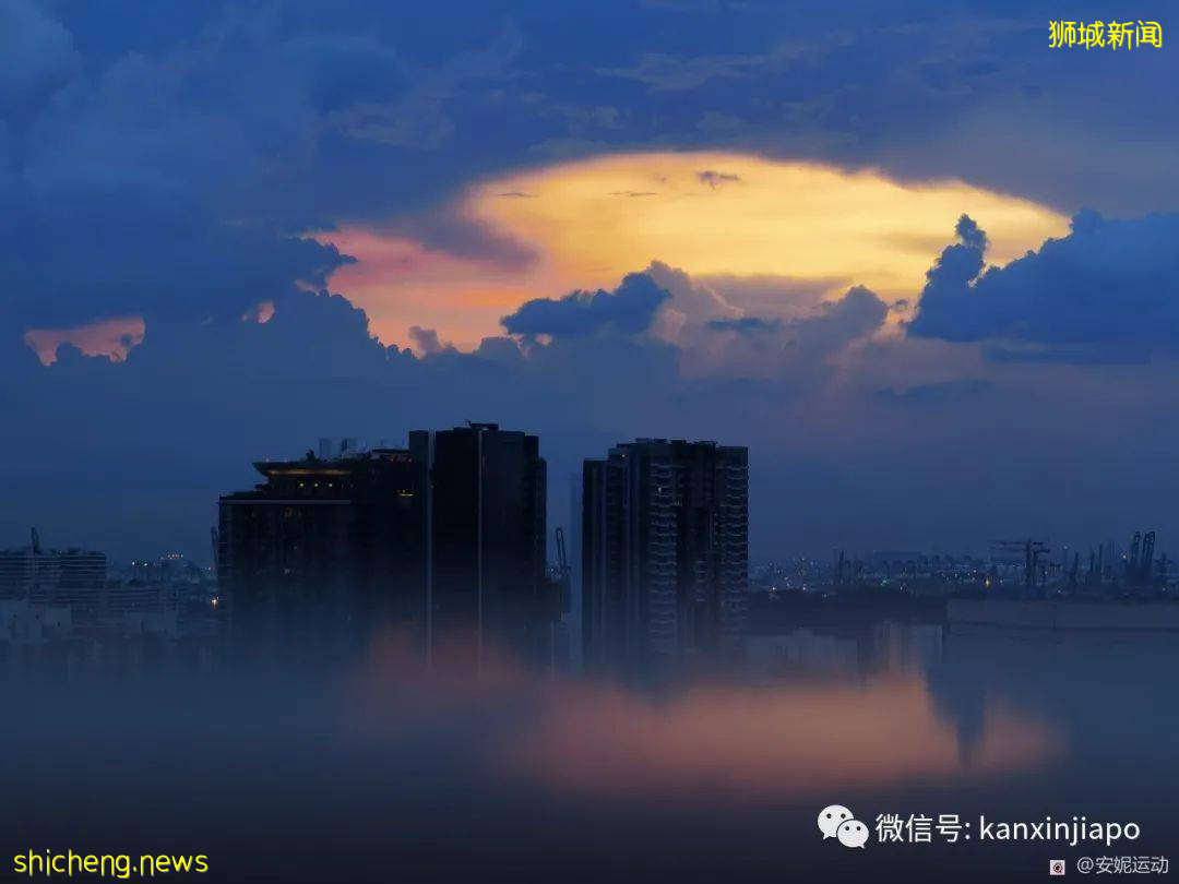 新加坡惊现“龙吸水”奇观，犹如科幻大片