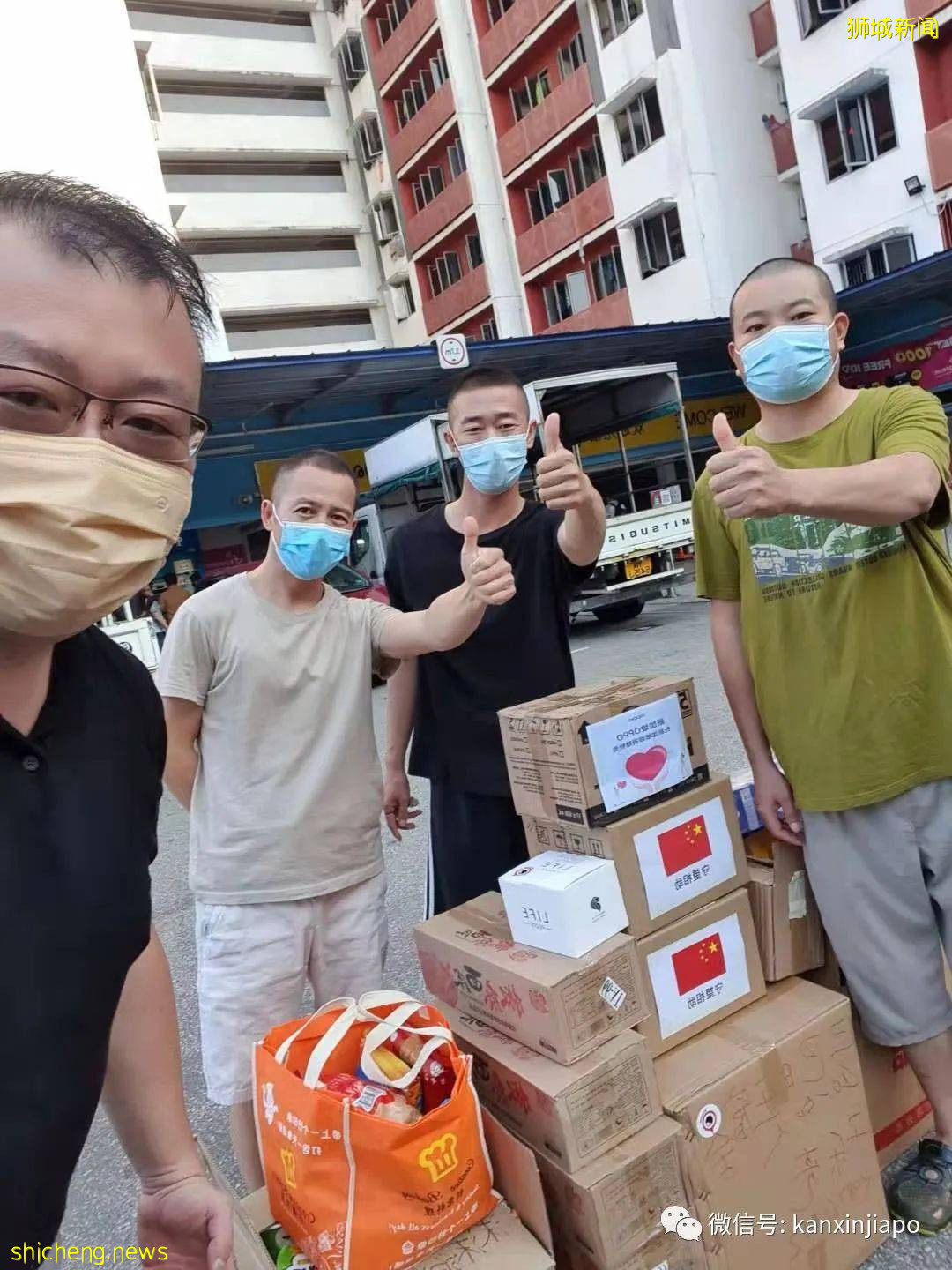 从惹兰都康客工宿舍到全岛各地……只要客工需要，爱心就传递到那