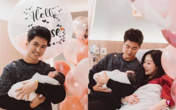 徐彬IG突宣布   与太太喜获千金