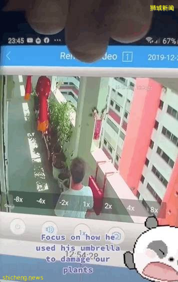 连续11年进行骚扰，新加坡“魔鬼”邻居被镜头记录了下来