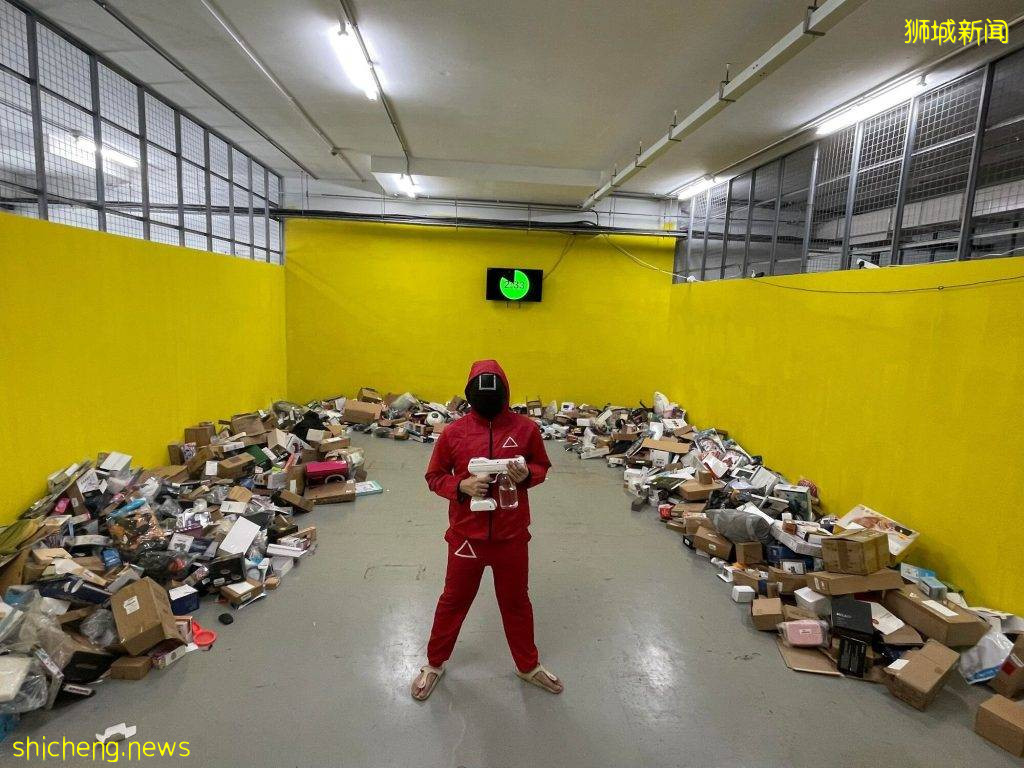 本地版的鱿鱼游戏😎The Heist SG快闪抢货活动，上千份商品、15分钟内能拿多少就拿🎁 