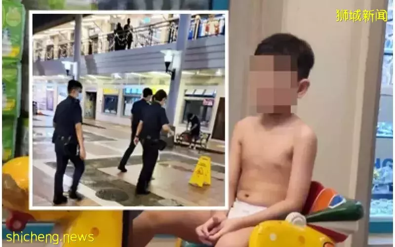 男童赤身独坐街头 未见父母公众报警