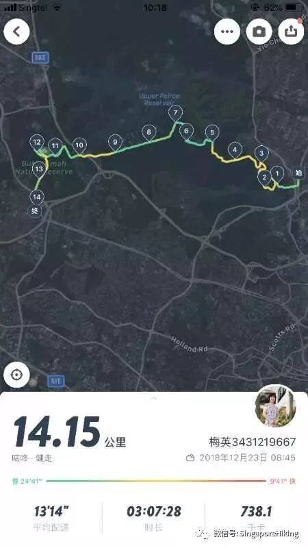 8月25日周日白徒：麦里芝至武吉知马山MacRitchie Reservoir to Bukit Timah Hill