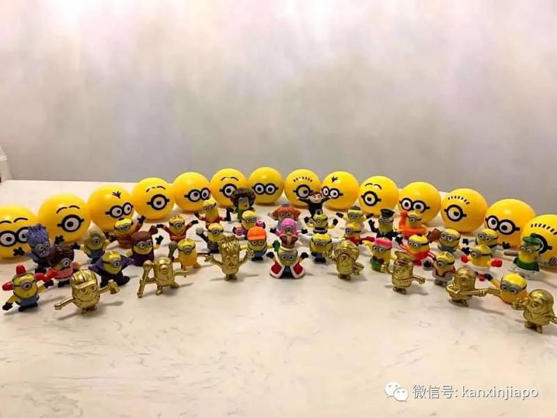 为爱疯狂吃35天麦当劳，新加坡痴情男友为女友收集全套小黄人