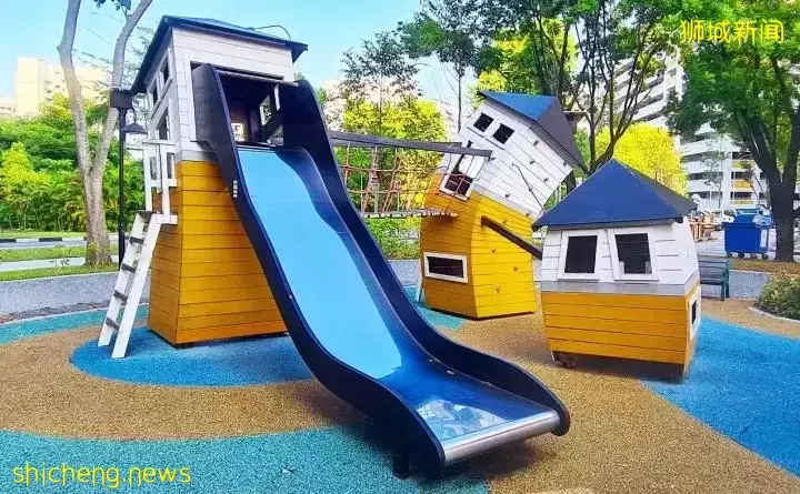 丹麦扭曲房登陆新加坡组屋区:恐龙、沉船世界让儿童的想像力奔驰