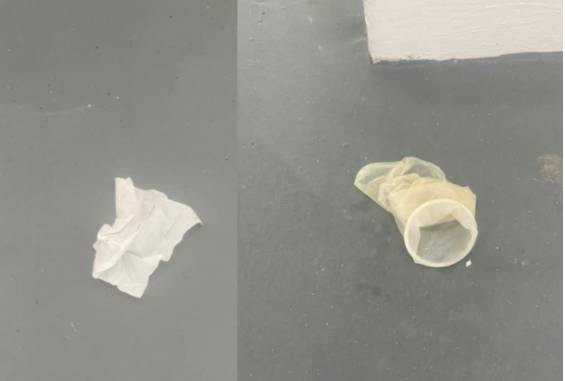 “今天,我又在組屋樓梯間,發現保險套和紙巾了...”