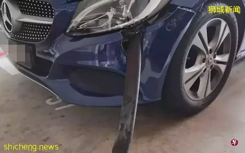 嚇死人！ 鐵條橫空飛 刺穿馬賽地