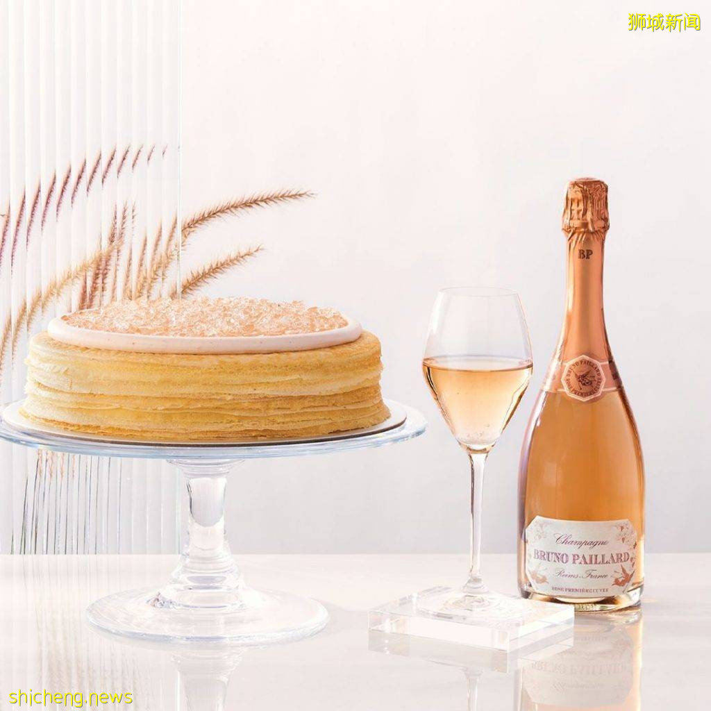 全球首間“Lady M Champagne Bar”✨獨家供應指定蛋糕、下午茶+香槟新體驗🍷已在ION Orchard營業🎊